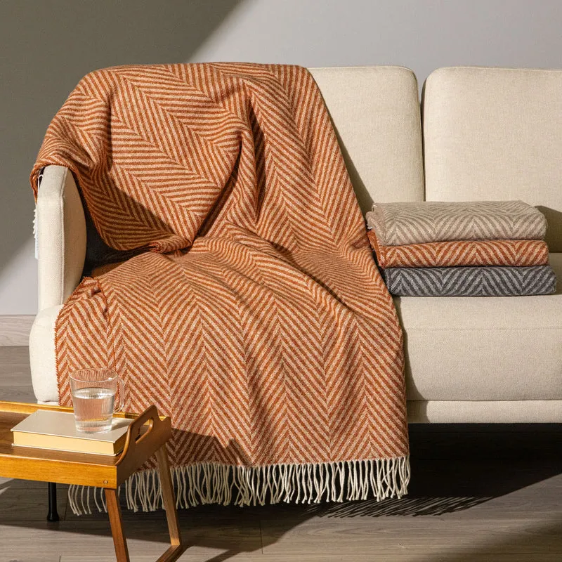 Plaid chalet in Cotone