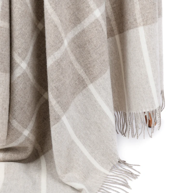 Weiche Merino-Wolldecke "EMMA"