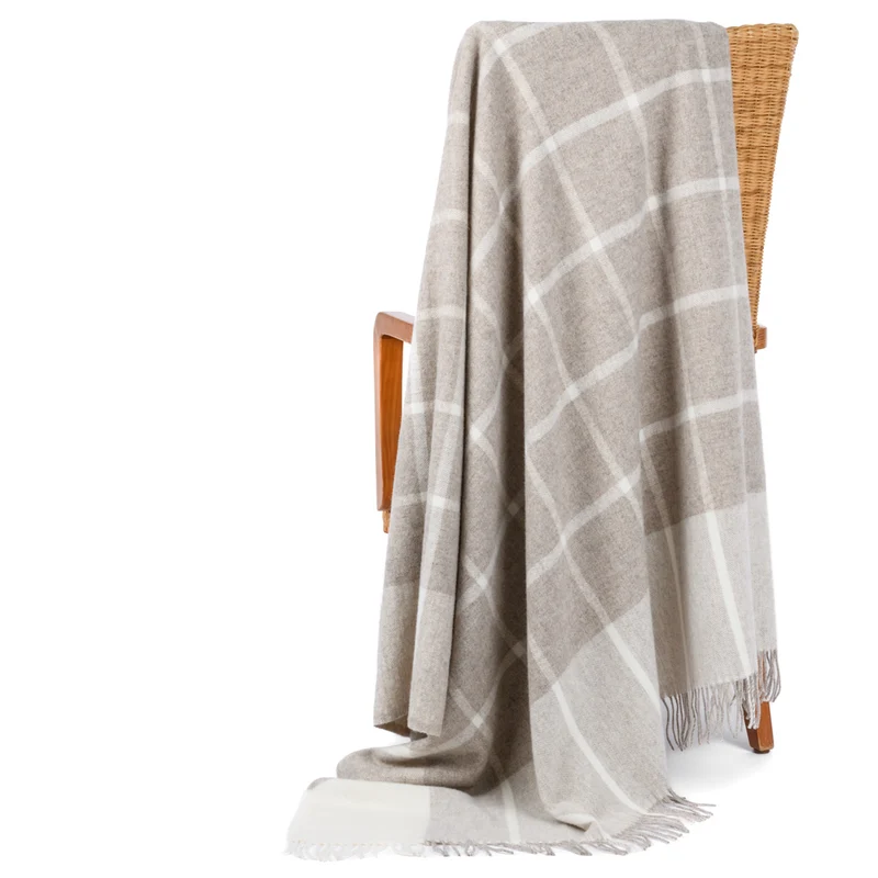 Weiche Merino-Wolldecke "EMMA"