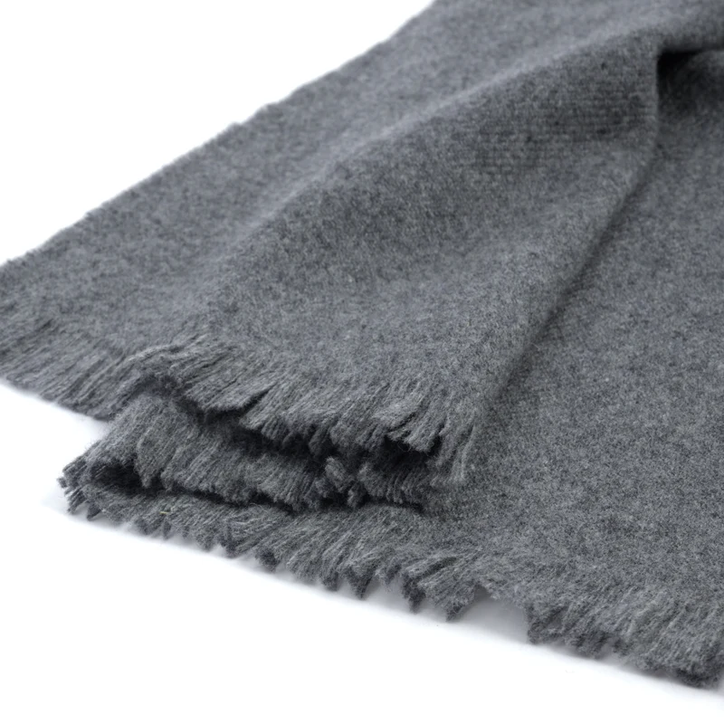 Eleganter Schal mit Kaschmir - Grau