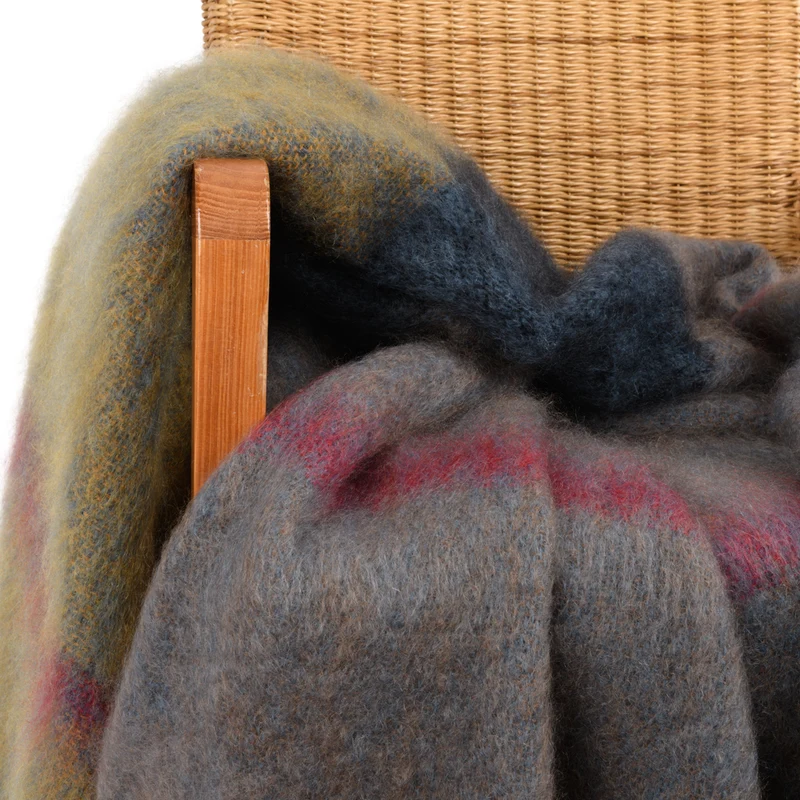 Mohairdecke "Madras"