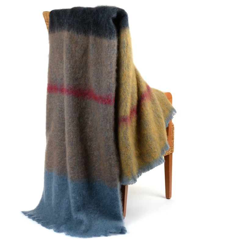 Mohairdecke "Madras"