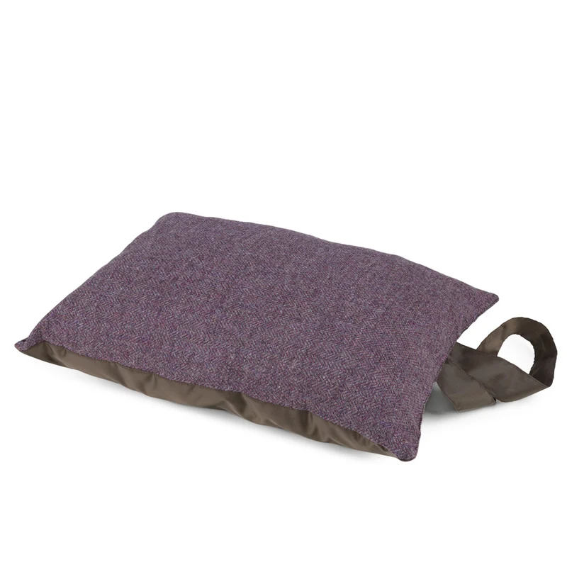 Garten-Kniekissen, Tweed