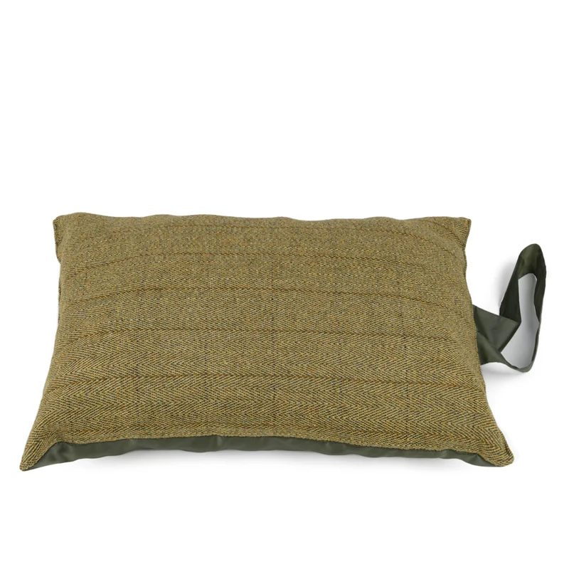 Garten-Kniekissen, Tweed