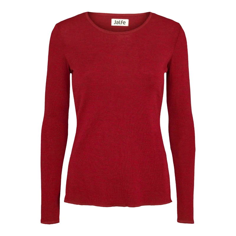 Langarm-Shirt, meliert