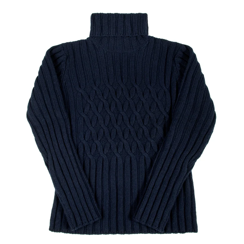 Fisherman-Rollkragenpullover