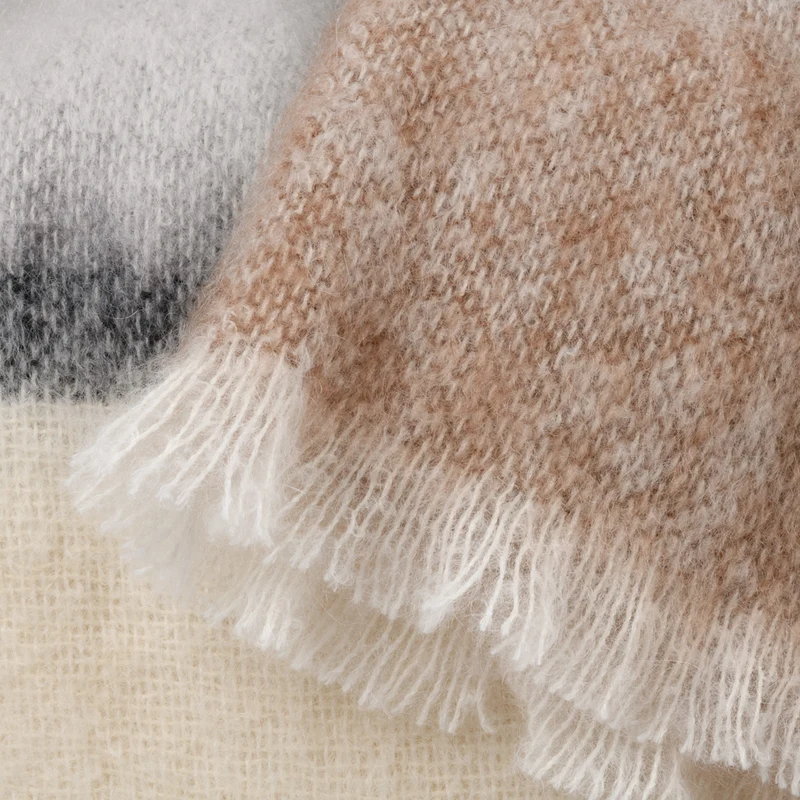 Mohairdecke "Marmor"