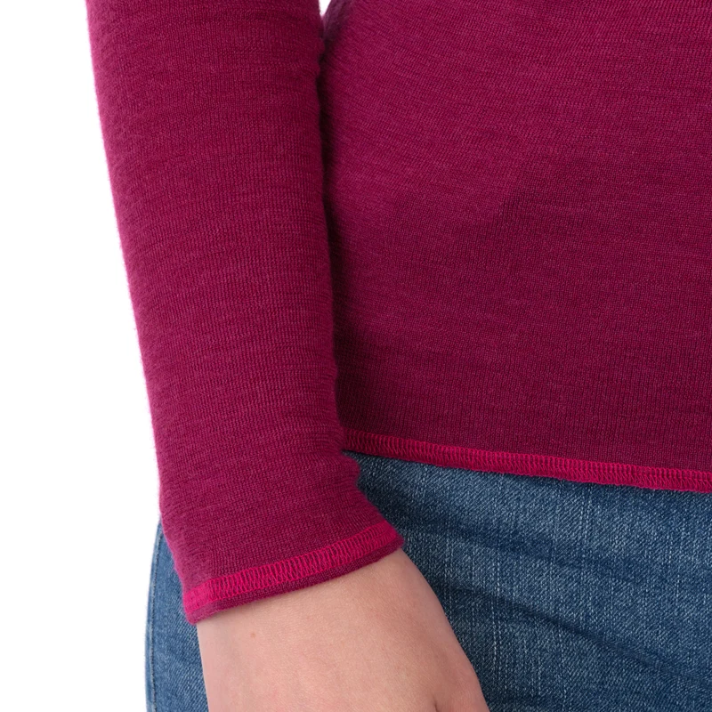 Langarm-Shirt, cherry/pink