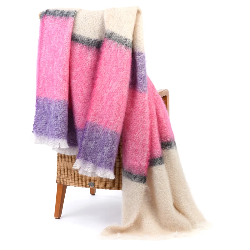 Mohairdecke "Aurora"