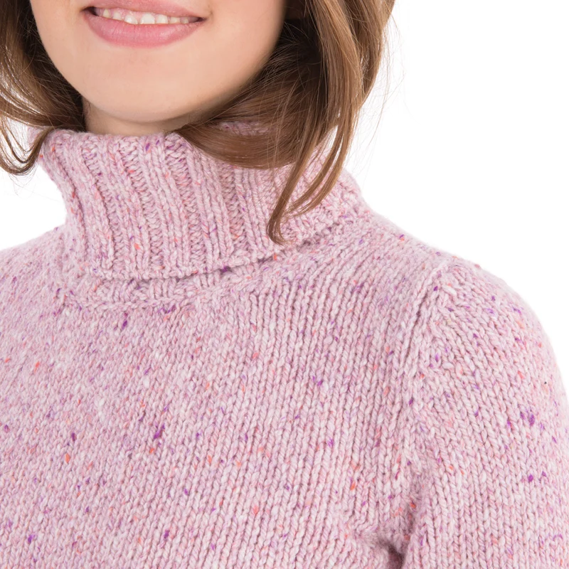 Modischer Rollkragenpullover, Mulesing Free