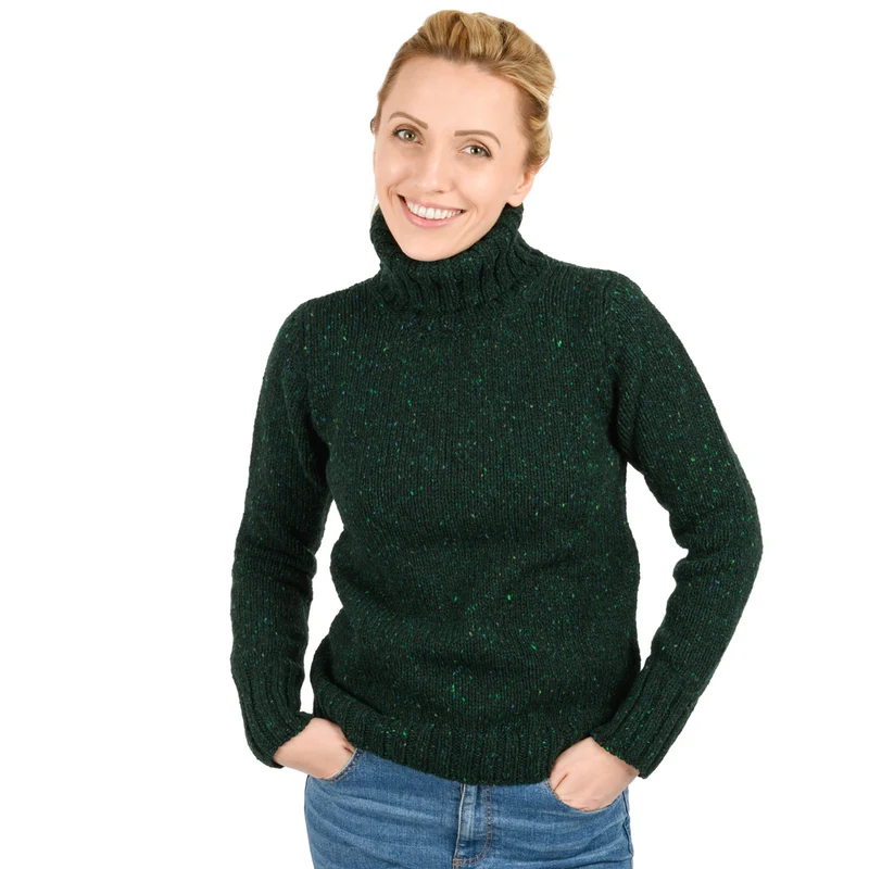 Modischer Rollkragenpullover, Mulesing Free