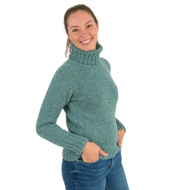 Modischer Rollkragenpullover, Mulesing Free