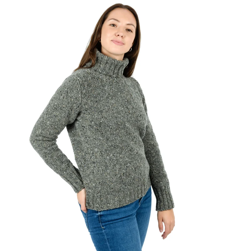 Modischer Rollkragenpullover, Mulesing Free