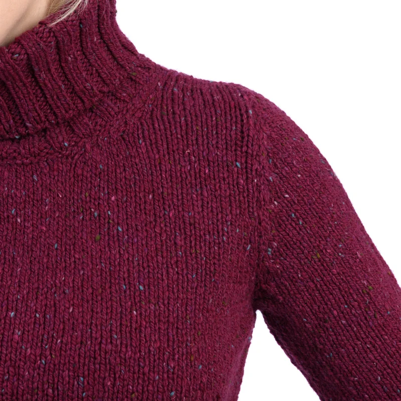 Modischer Rollkragenpullover, Mulesing Free
