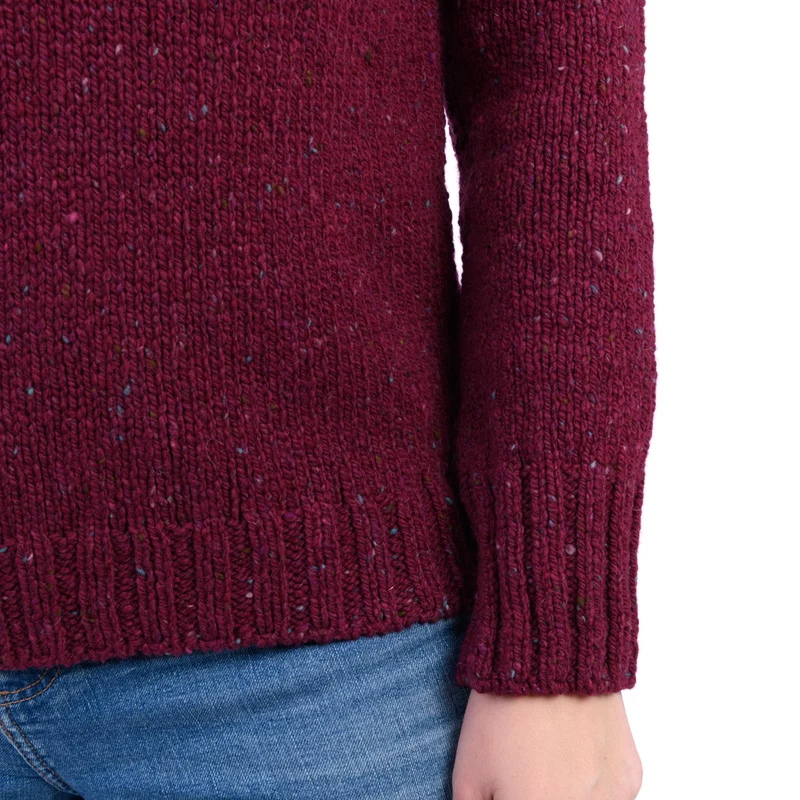 Modischer Rollkragenpullover, Mulesing Free