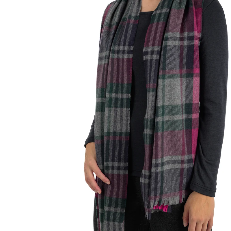 Feiner Merino-Schal, klassisch und elegant