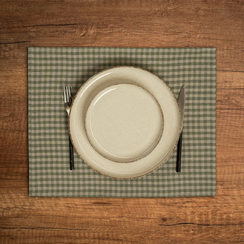 Natürliches 100% Leinen Tischset