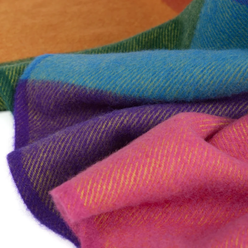 Buntes Wollplaid "MOSEL"