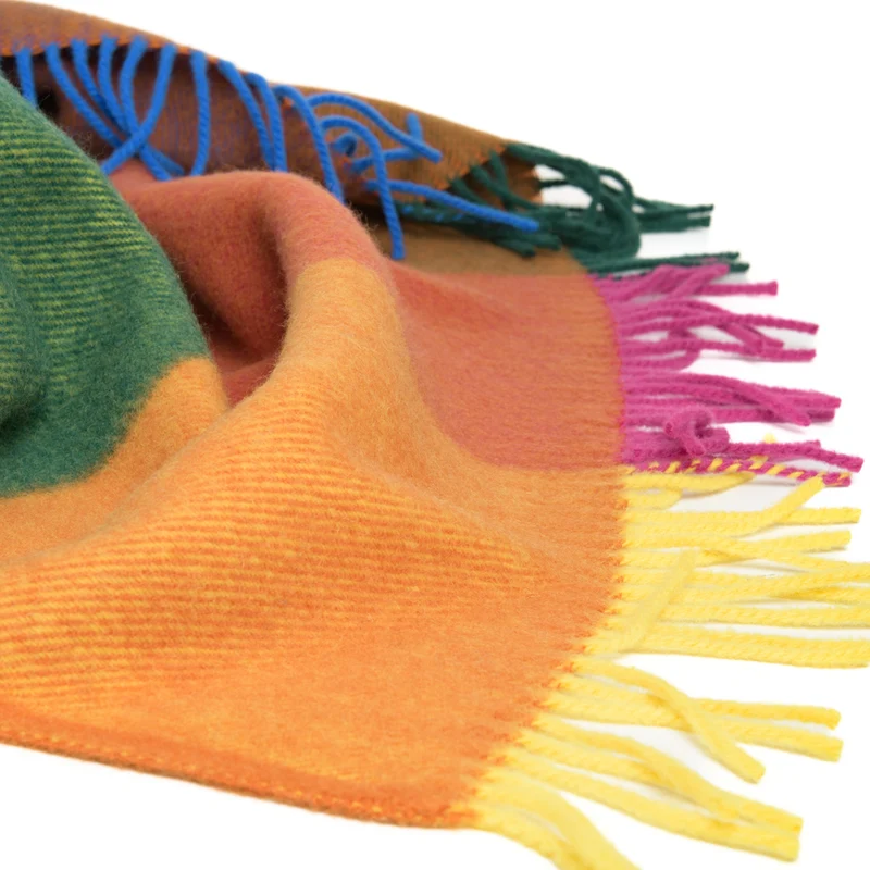 Buntes Wollplaid "MOSEL"