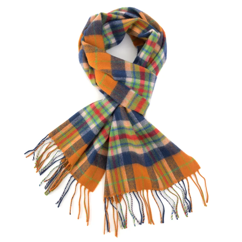 Weicher Merino-Schal "Dublin Amber"