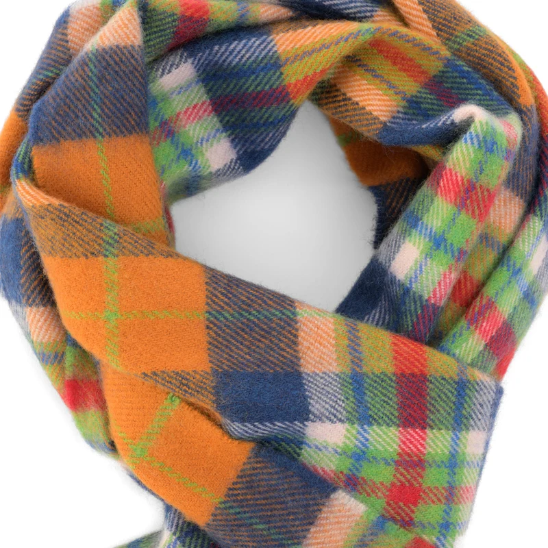 Weicher Merino-Schal "Dublin Amber"