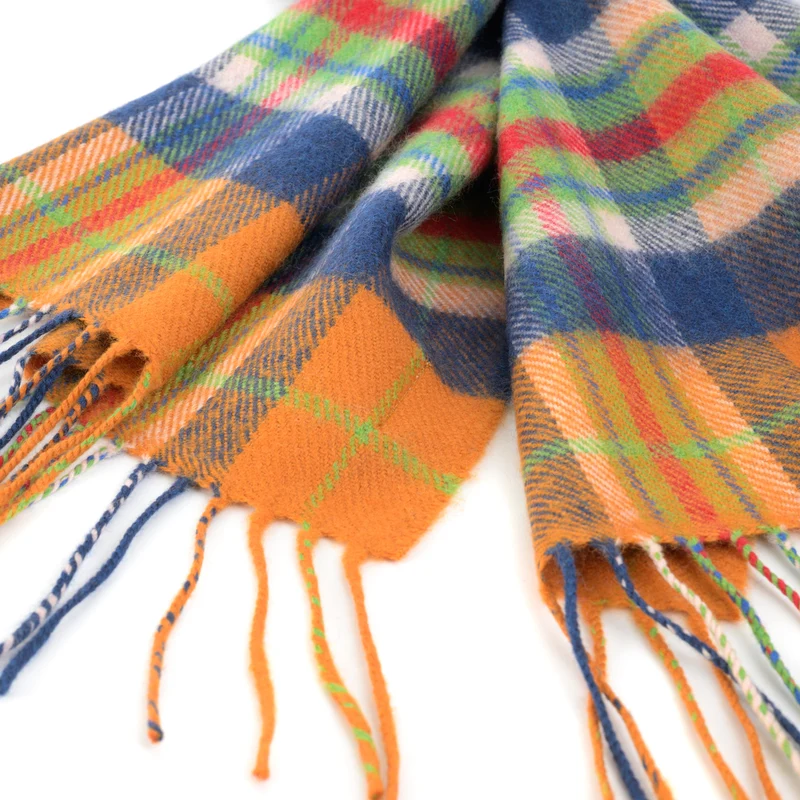 Weicher Merino-Schal "Dublin Amber"