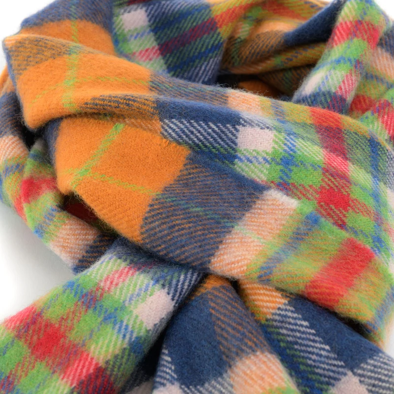 Weicher Merino-Schal "Dublin Amber"