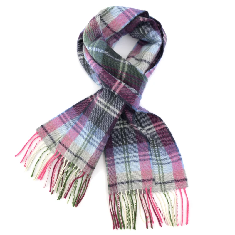 Weicher Merino-Schal "Wicklow Heather"