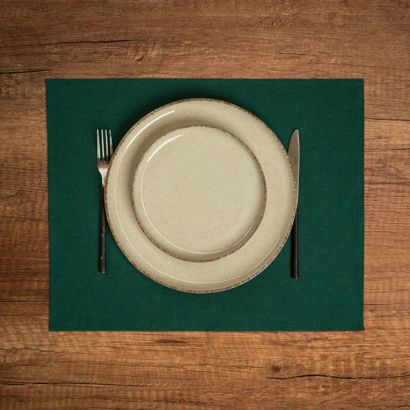 Leinen Tischset