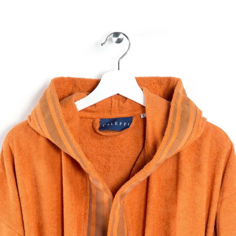 Accappatoio con Cappuccio golf in Cotone 260 gr/mq