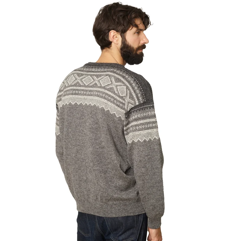 Strickpullover „Marius“ - Mørk grå