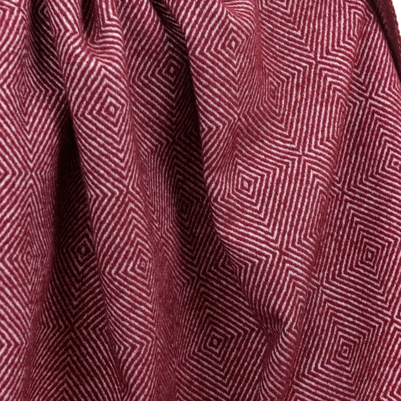 Weiche Merino-Wolldecke "DIAMANT"