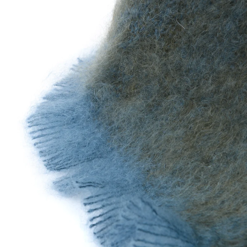 Mohairdecke "MOOS"