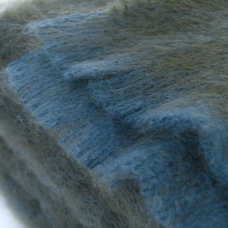 Mohairdecke "MOOS"