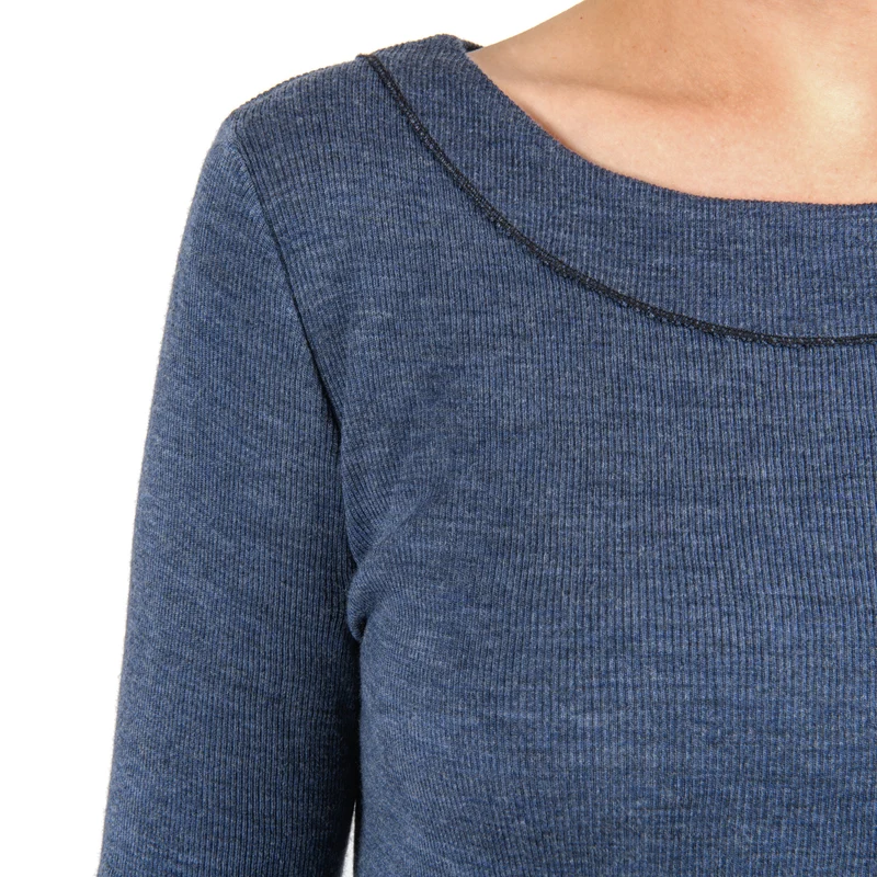 Basic-Strickkleid