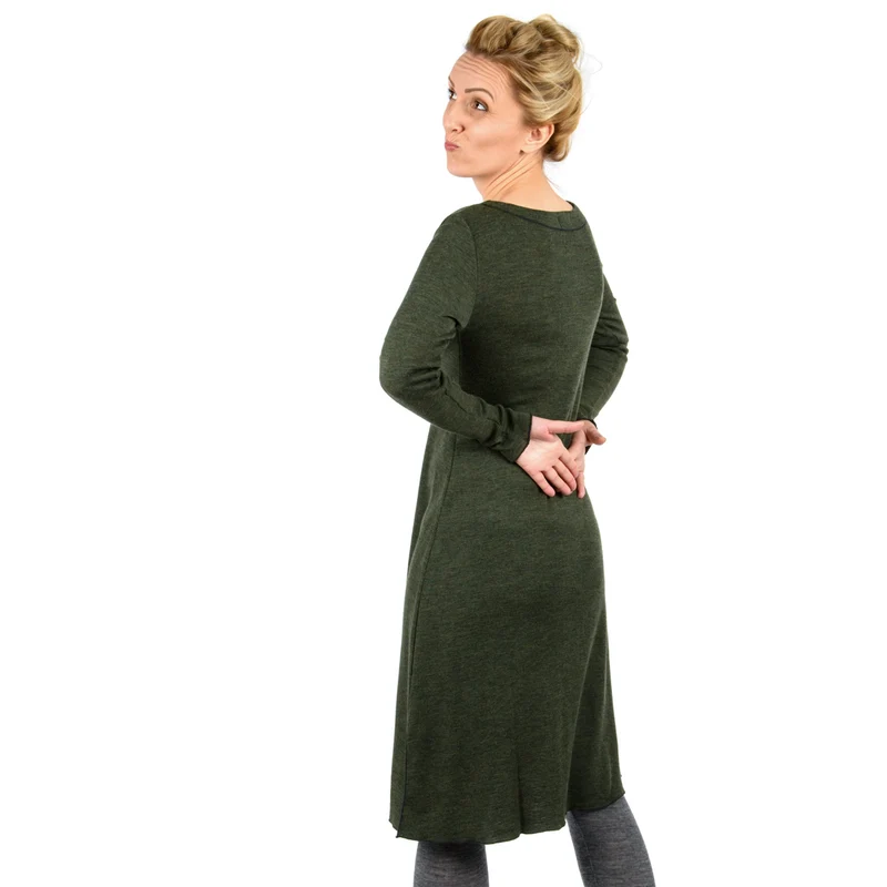 Basic-Strickkleid