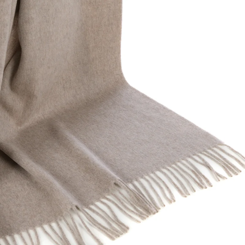Feines Lammwollplaid mit Kaschmir "MODENA"
