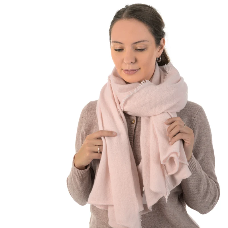 Feiner Schal "FLORA" aus 100% Kaschmir
