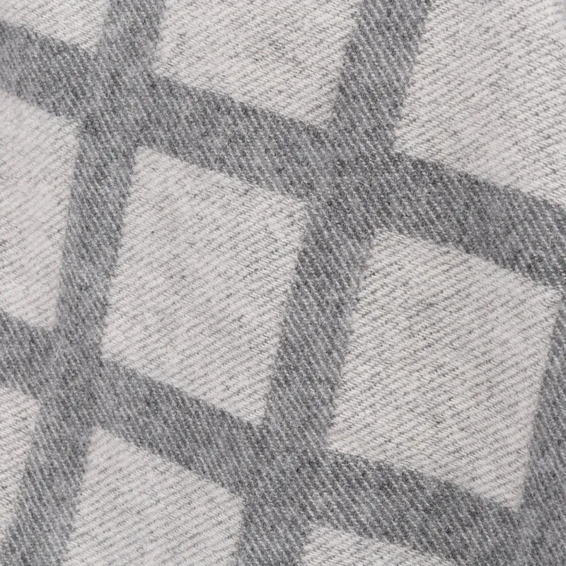 Weiche Merino-Wolldecke "Big City"