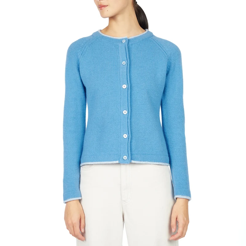 Kurze Strickjacke