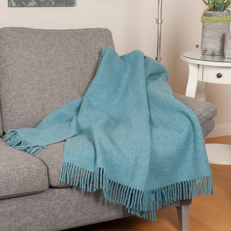 Wohndecke in Aqua