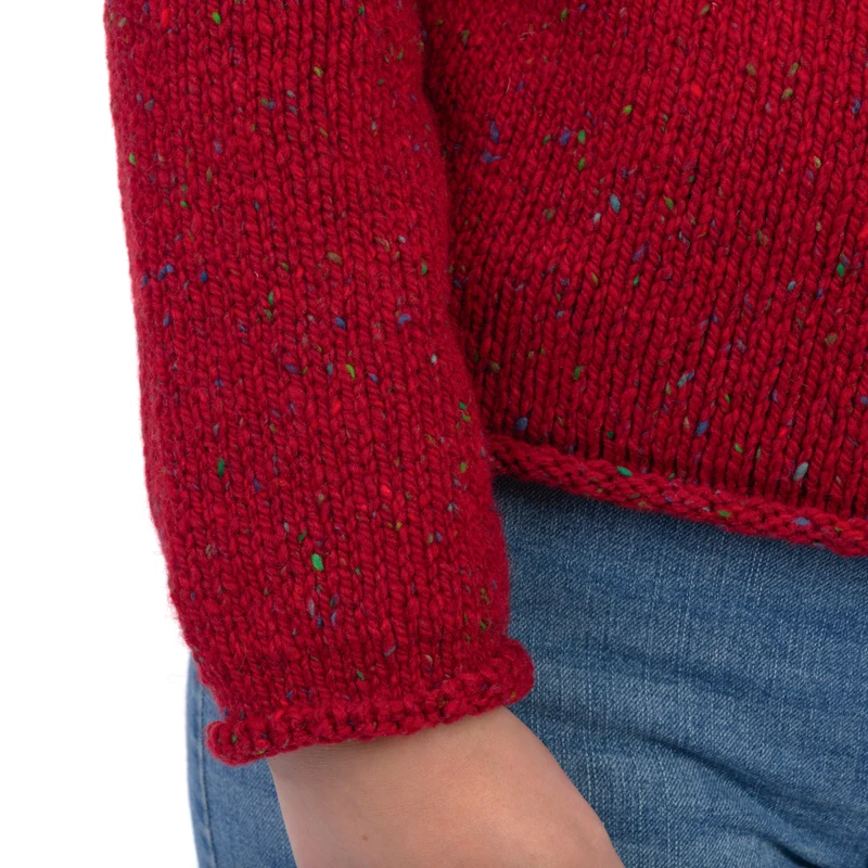Lässiger Strickpullover
