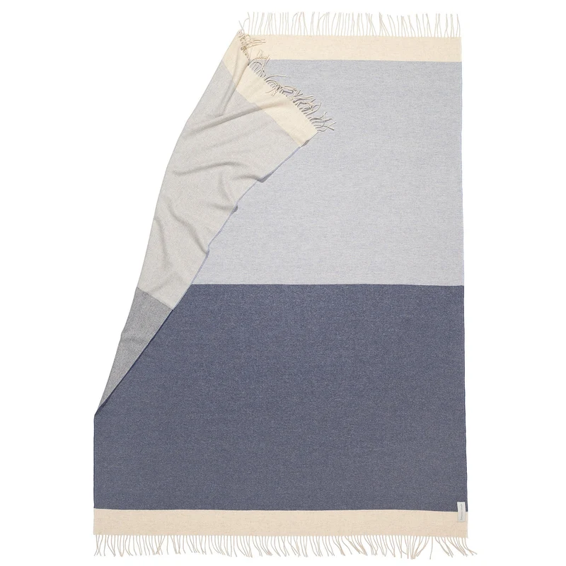 Reisedecke "Light Companion" aus Yak und Merino "Juniper Gin Tonic"