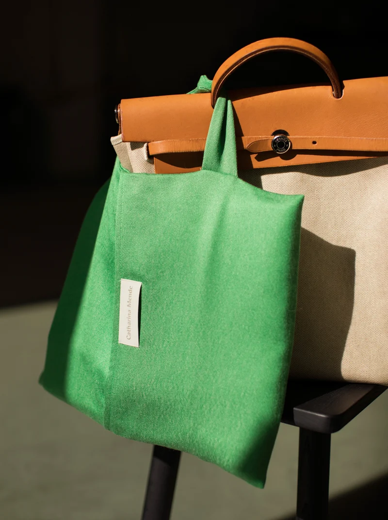 Schal "Organic Shape x Green"