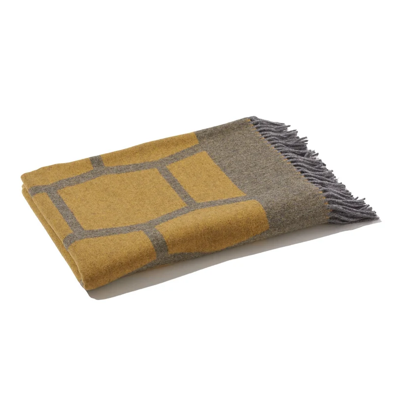 Reisedecke "Light Companion" aus Merino und Yak "Golden Tortoise" mit oder ohne Griff