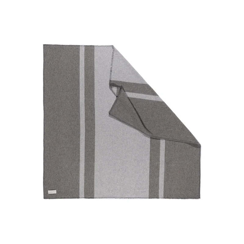 Hundedecke aus Wolle "Woof - Light Grey"