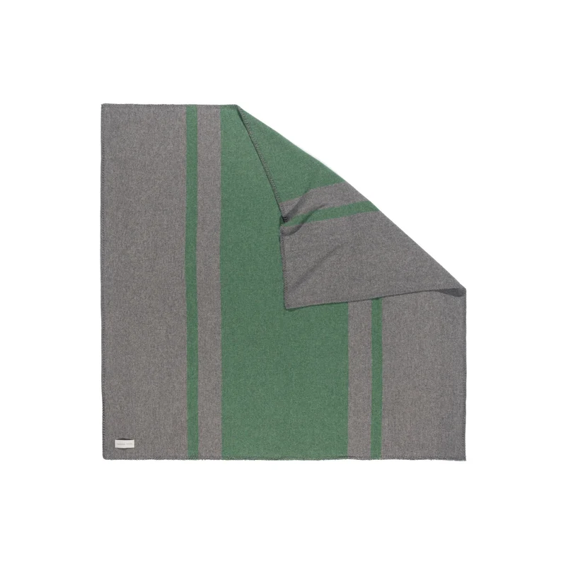 Hundedecke aus Wolle "Woof - Loden Green"