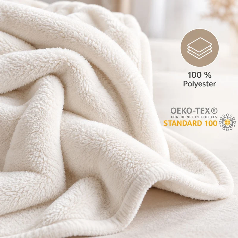 Premium Wohndecke mit Namen