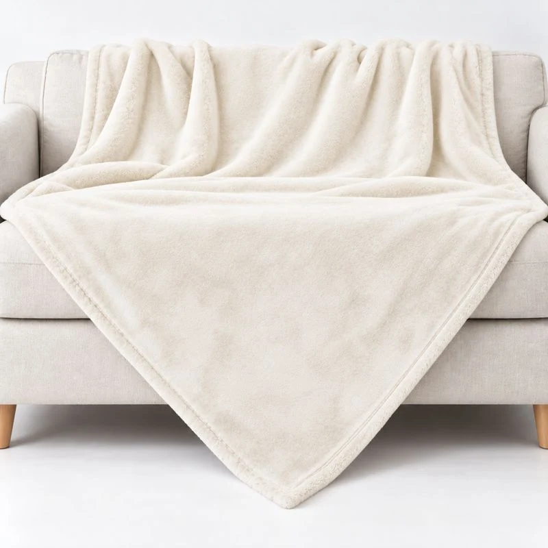Premium Wohndecke mit Namen