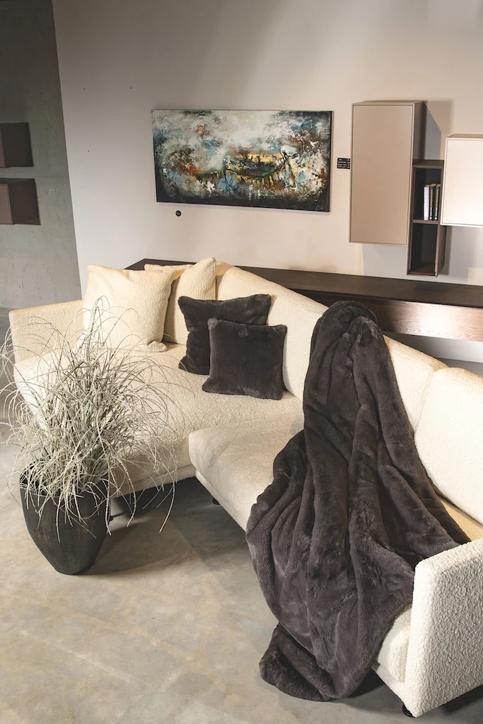 Decke "Royal Fuchs Silber"